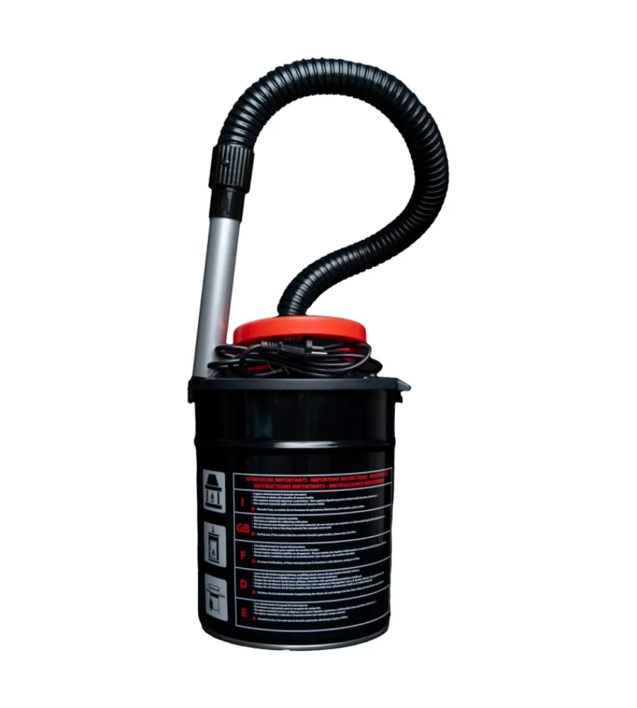 Larx Aspiratori|Aspiracenere elettrico "miniash" 800 w 10 lt