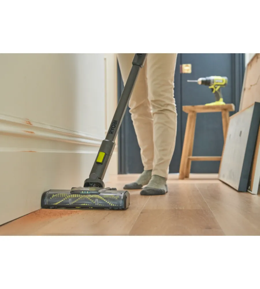 Ryobi Aspirazione|Aspirapolvere a batteria "rsvs18bl-1c40g" brushless con batteria 18v 4ah