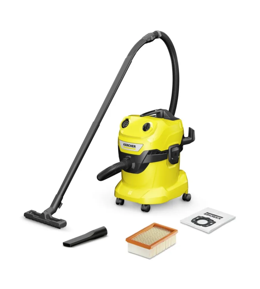 Online Aspiratore soidi liquidi elettrico "wd4 v-20/5/22" 1000w 20 lt 55 l/s Aspiratori