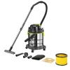 Aspiratore solidi e liquidi a batteria "r18wdv-0" 18v 18l, solo corpo macchina Aspiratori