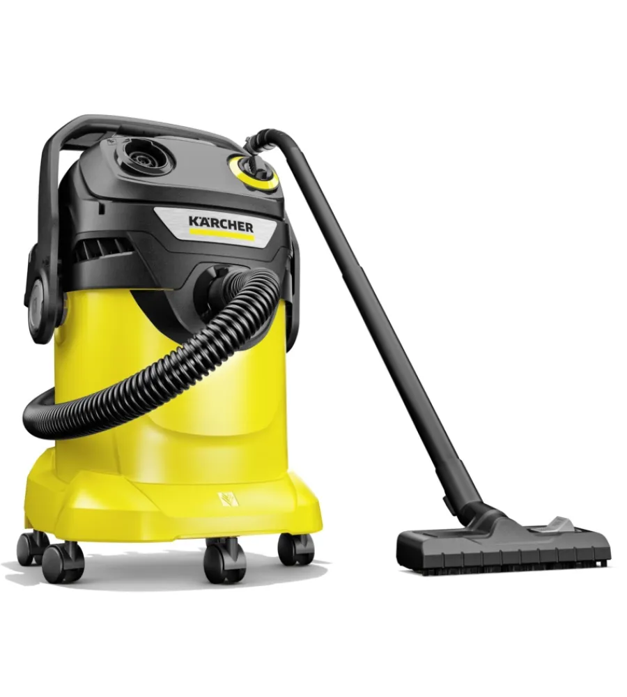 Aspiratori-Karcher Aspiratore solidi liquidi elettrico "kwd 5 v-25/5/22" 1100w 25lt 70 l/s