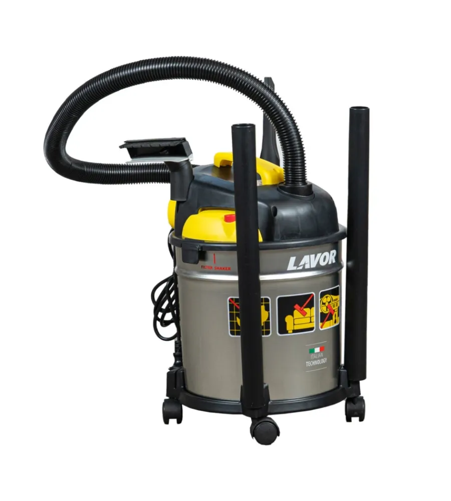 Outlet Aspiratore solidi liquidi elettrico lavor "vac 20s" 1200w 20 lt 40 l/s Aspiratori