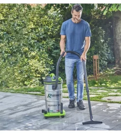 Aspiratori-Ribimex Aspiratore solidi liquidi elettrico "aspirix" 1200w 30 lt 40 l/s - prasp30it