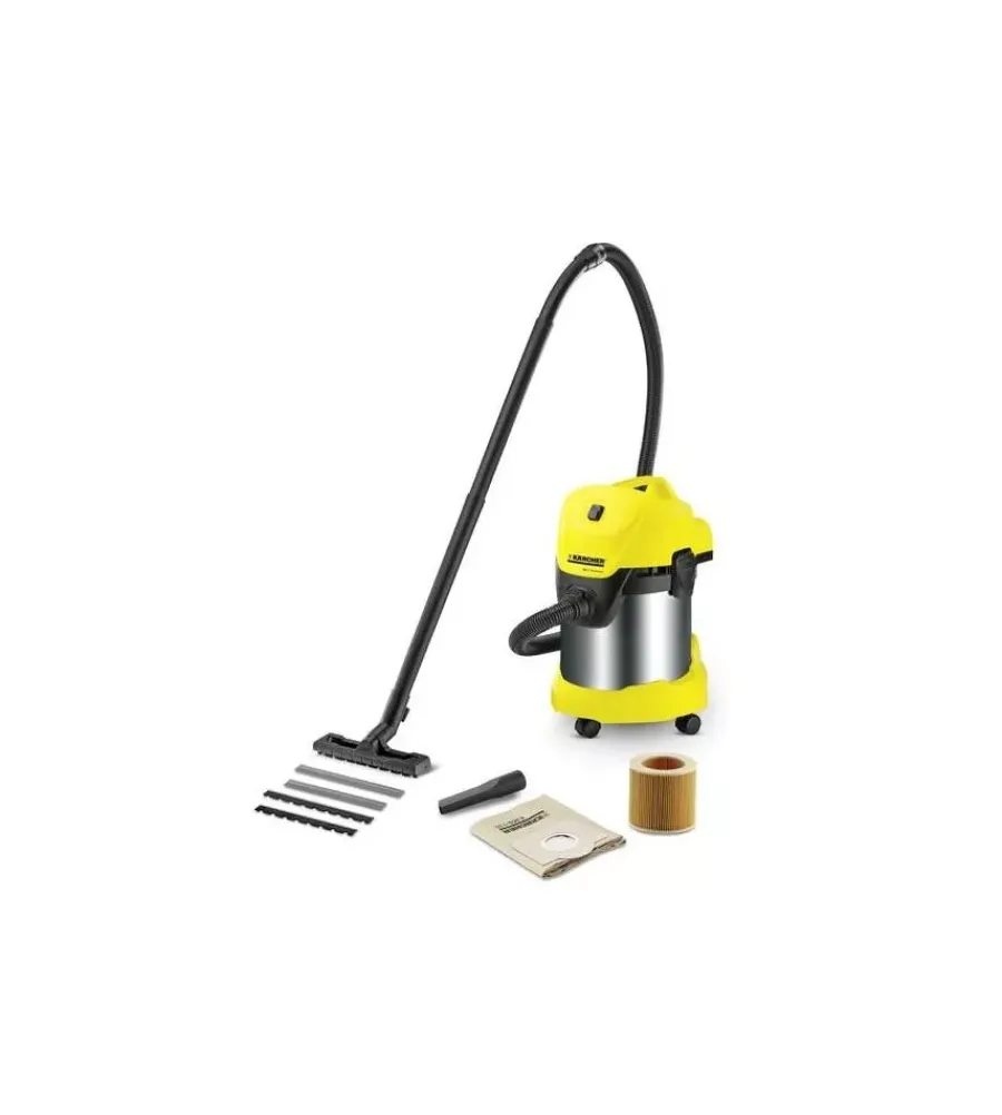 Karcher Aspiratori|Aspiratore solidi liquidi elettrico "wd3 premium" 1000w 17 lt