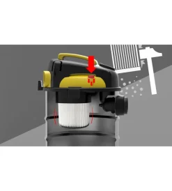Aspiratori-Lavorwash Aspiratore solidi liquidi elettrico lavor