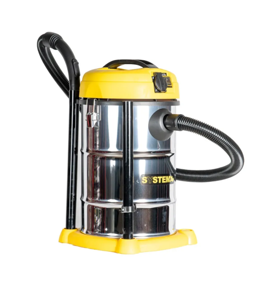 Clearance Aspiratore solidi liquidi elettrico 1200w 30 lt 33 l/s Aspiratori