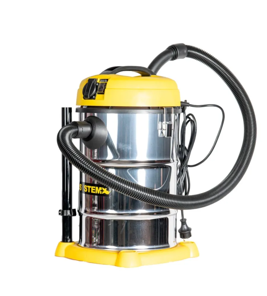 Clearance Aspiratore solidi liquidi elettrico 1200w 30 lt 33 l/s Aspiratori