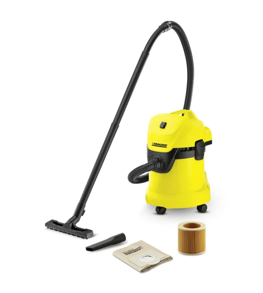 Sale Aspiratore solidi liquidi elettrico "wd3 v-19/4/20" 1000w 19 lt Aspiratori