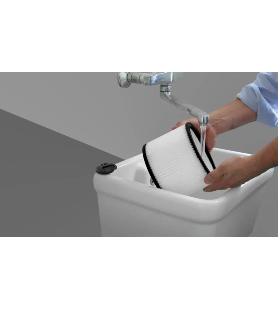 Sale Aspiratore solidi liquidi elettrico lavor "wtp 20 p" 1400w 20 lt 65 l/s Aspiratori