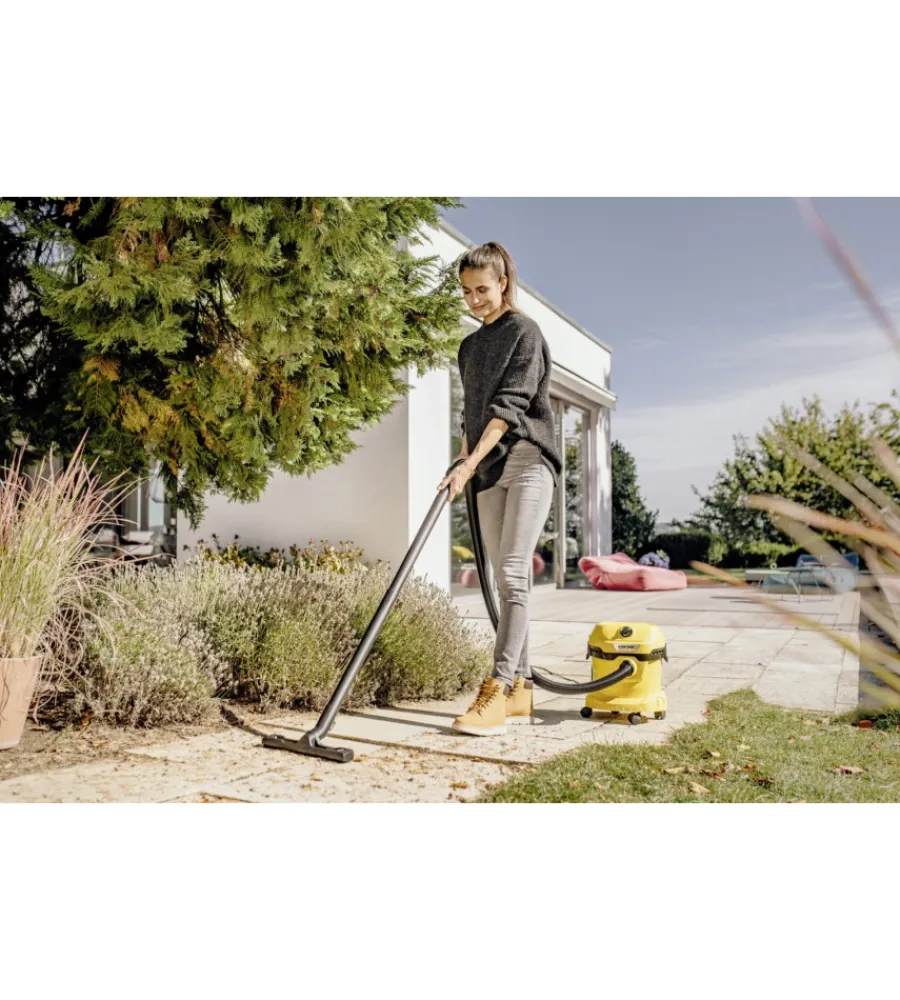 Karcher Aspiratori|Aspiratore solidi liquidi elettrico "wd2 plus" 1000w 12 lt