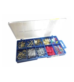 Sistemi Di Fissaggio|Assortimento ganci e tasselli 195 pz.