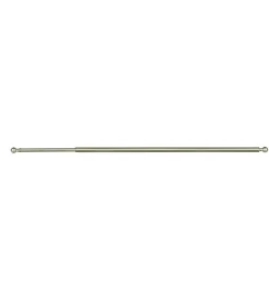 Sale Astina per tendine alluminio nichel  terminale a palla estensibile da 40 a 60 cm Tessile D'Arredo