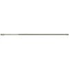 Tessile D'Arredo|Astina per tendine alluminio nichel terminale a cilindro estensibile da 60 a 80 cm