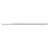 Tessile D'Arredo|Astina per tendine alluminio nichel  terminale a palla estensibile da 30 a 40 cm
