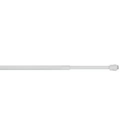 Clearance Astina per tendine bianca tonda a pressione riducibile da 60 a 80 cm Tessile D'Arredo