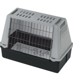 Ferplast Trasportini Per Cane|Atlas car mini trasportino d'auto per cani 72 x 41 x h 51 cm grigio - .