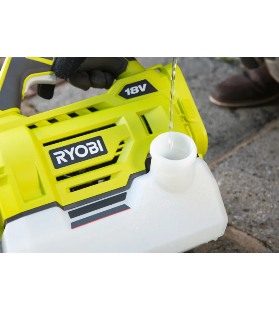Attrezzatura Giardinaggio-Ryobi Atomizzatore a batteria ry18fga-0 18v - solo corpo macchina