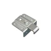 Ferramenta Per Mobili E Infissi- Attaccaglia regolabile per fissaggio pensili su barra 45 x 22 mm.