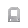 Attaccaglie per specchi 18x22 mm. - 12 pz. Sistemi Di Fissaggio