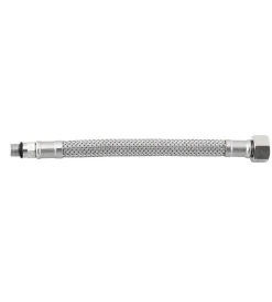 Idro-Bric Attacchi Vari|Attacchino inox bicono cm. 50 x mix 3/8f 10x1
