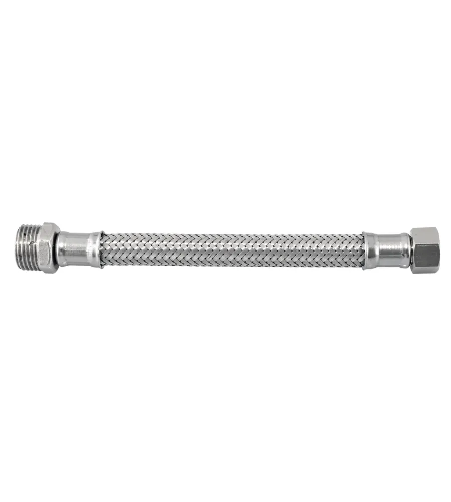 Attacchi Vari-Idro-Bric Attacco flessibile flex normale - 1/2m-3/8f da 40 cm.