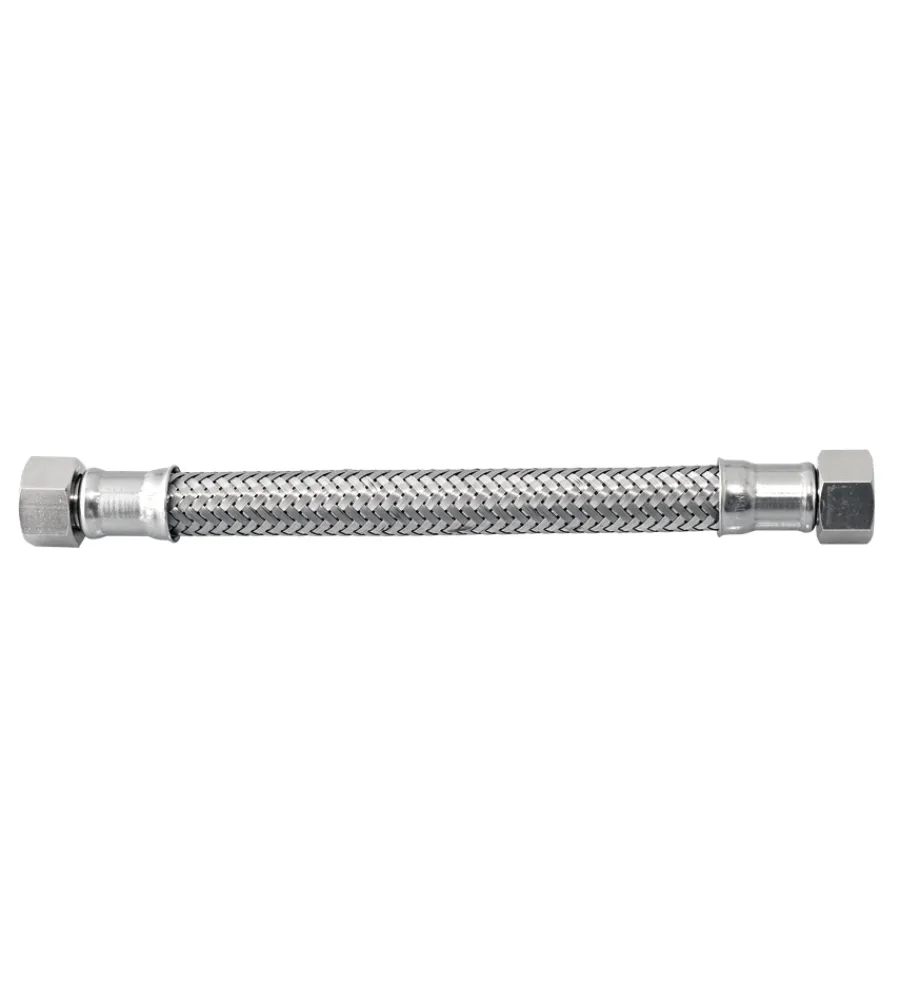 Attacchi Vari-Idro-Bric Attacco flessibile flex normale - 3/8m-3/8f da 30 cm.