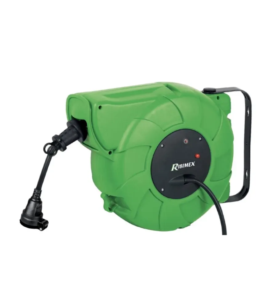Avvolgicavi-Ribimex Avvolgicavo automatico 15 metri -