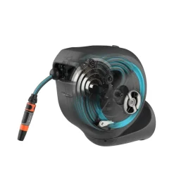 Irrigazione-Gardena Avvolgitubo a parete automatico "rollup s" in plastica 54x23,5x43,7 cm