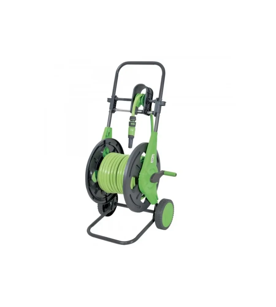 Irrigazione-Ribimex Avvolgitubo su ruote accessoriato in plastica - .