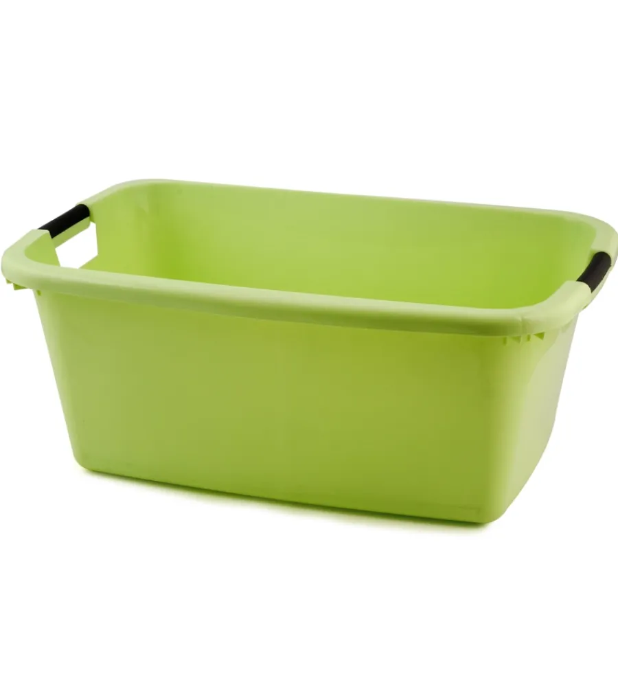 Accessori Lavanderia- Bacinella moplen da 60 cm rettangolare - colori assortiti
