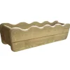 Coltivazione E Cura|Balconiera da esterno "fala" in legno di pino 80x20x20 cm