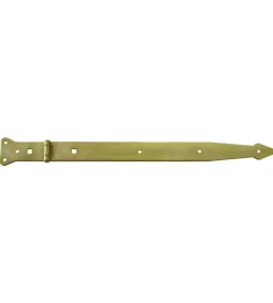 Best Bandella a cerniera, leggera 200 x 35 x 2,5 mm. - zincato giallo Sistemi Di Fissaggio