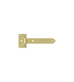 Clearance Bandella con cerniera, leggera 400 x 33 x 2,0 mm. - zincato giallo Sistemi Di Fissaggio