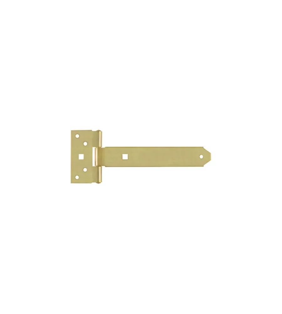 Sistemi Di Fissaggio- Bandella con cerniera, leggera 250 x 33 x 2,0 mm. - zincato giallo
