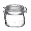 Conservazione Alimenti|Barattolo in vetro con chiusura ermetica bormioli "fido" 500 ml