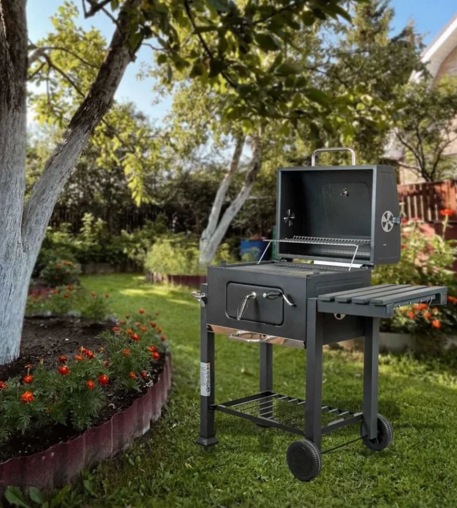 Clearance Barbecue a carbone "primo" con griglia 41x27,5 cm Barbecue