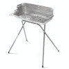 Ompagrill Barbecue|Barbecue a carbone "60-40 aluminized" con griglia 60x36 cm