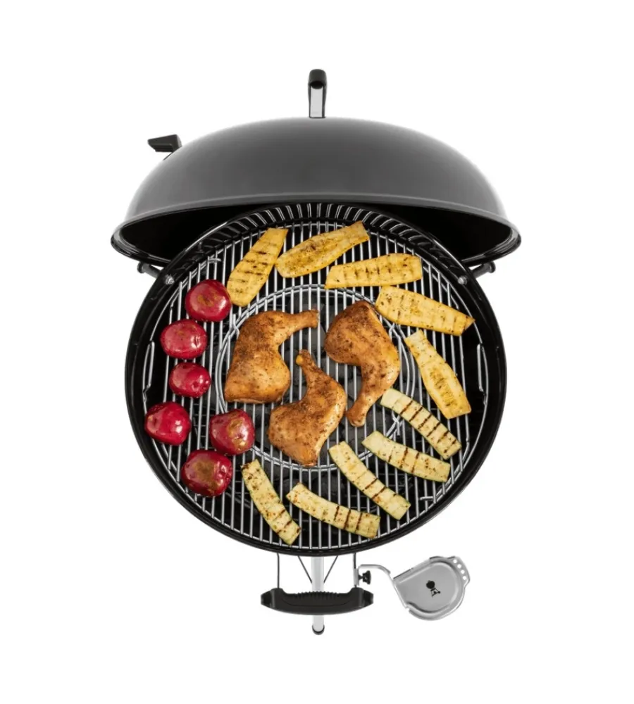 Weber Barbecue|Barbecue a carbone "master-touch gbs e-5750" nero con griglia 57 cm