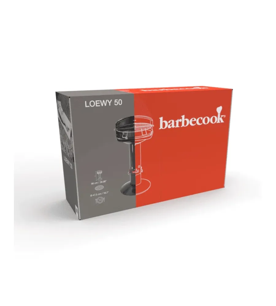 Barbecook Barbecue|Barbecue a carbonella "loewy 50" nero griglia 47,5 cm