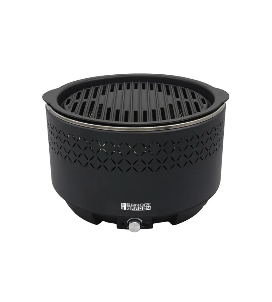 Barbecue-Sandrigarden Barbecue a carbonella da tavolo portatile 34x22 cm