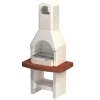 Sale Barbecue a carbonella in cemento "aruba" 88x58x179,1 cm Barbecue