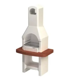 Sale Barbecue a carbonella in cemento "aruba" 88x58x179,1 cm Barbecue