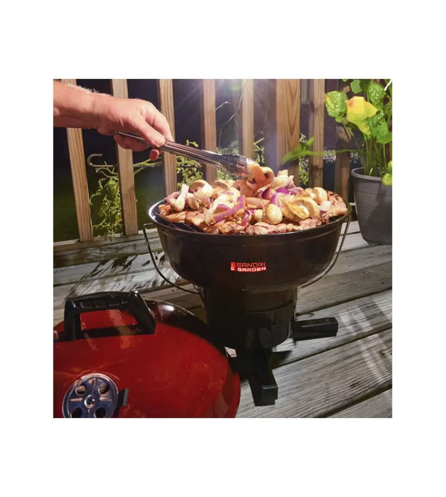 Barbecue a carbonella portatile 36x36x46,5 cm Barbecue