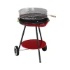 Sandrigarden Barbecue|Barbecue a carbonella rotondo con ruote e griglia  da 48 cm