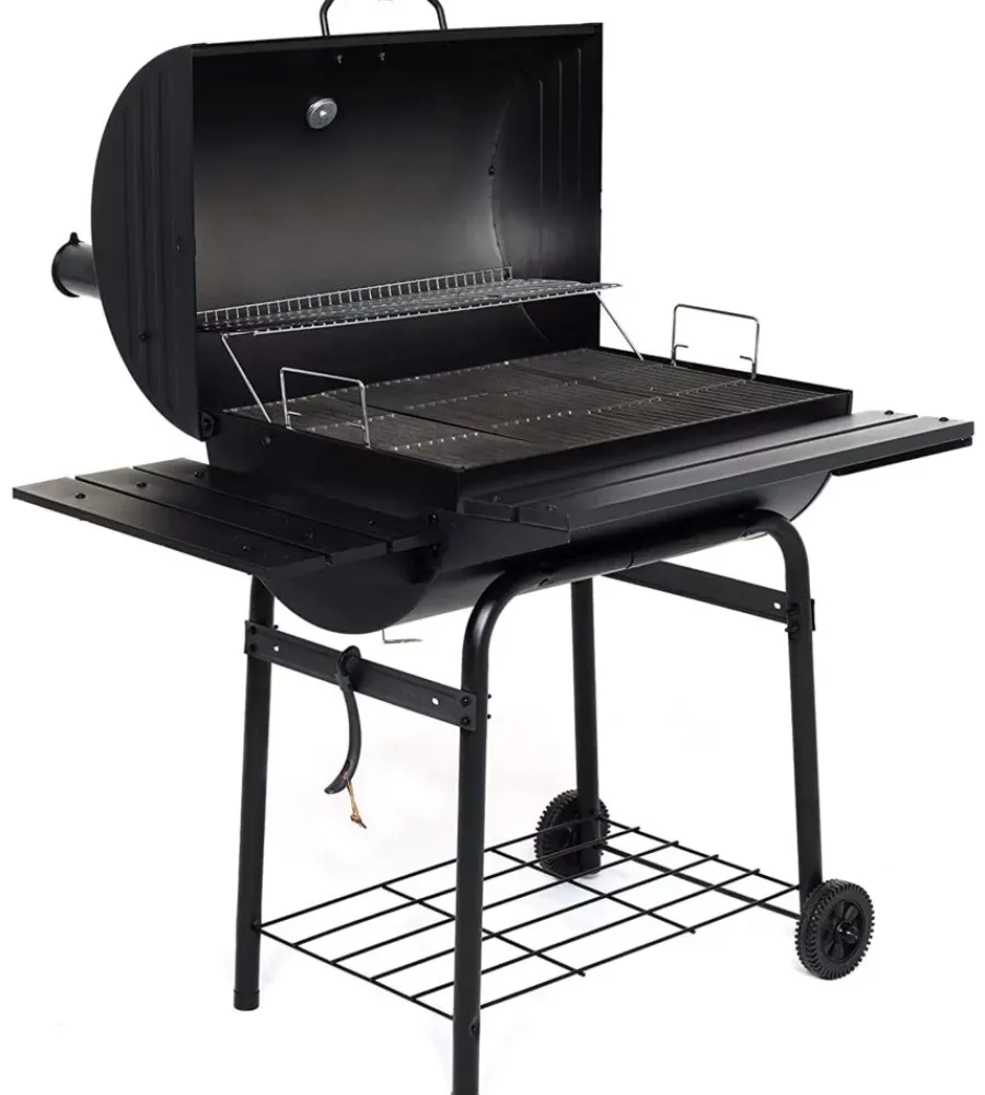 Barbecue-Sochef Barbecue a carbonella "pablo 75" con affumicatore 110x76x126 cm