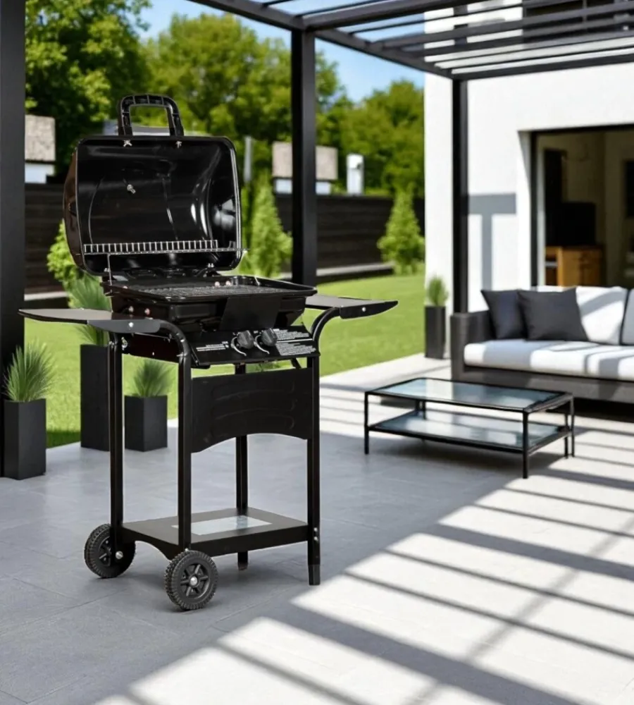Barbecue-Arnold Barbecue a gas "arizona" 2 bruciatori 115x55x102 cm