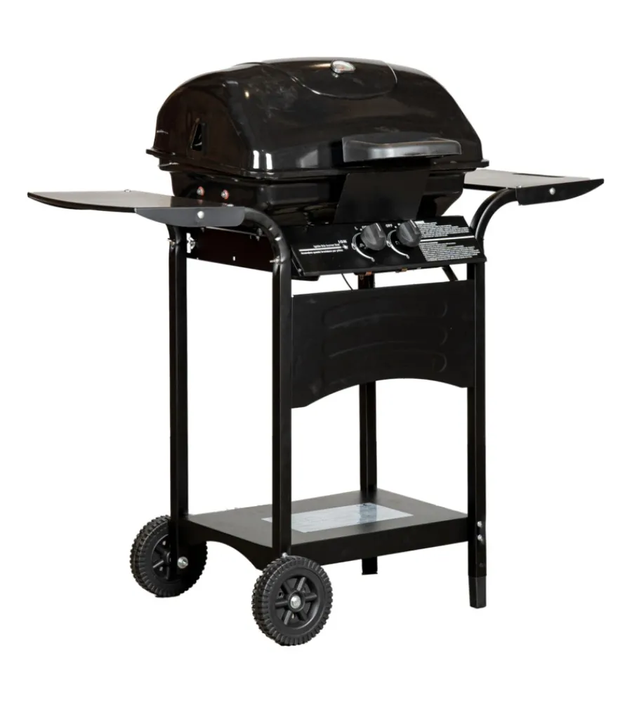 Barbecue-Arnold Barbecue a gas "arizona" 2 bruciatori 115x55x102 cm