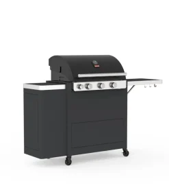 Barbecook Barbecue|Barbecue a gas "stella" con vano separato portabombola e telo di copertura in omaggio 3 bruciatori
