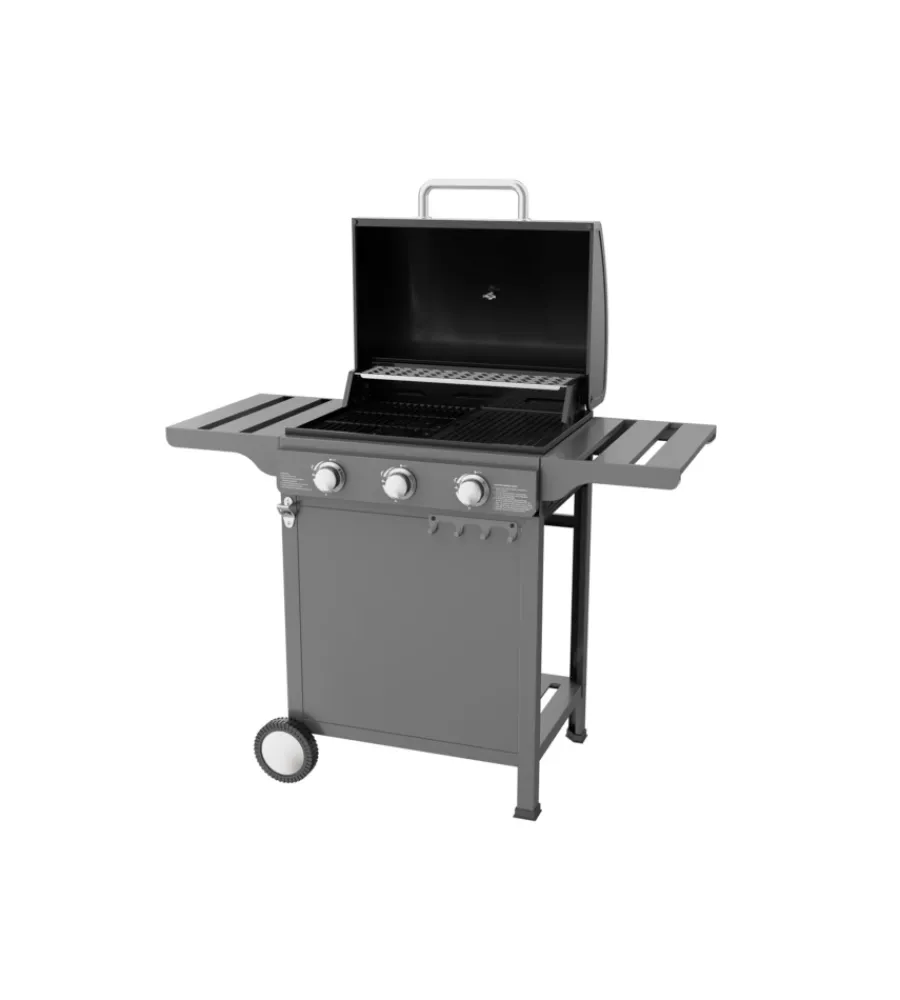 Outlet Barbecue a gas "expert" 3 bruciatori Barbecue