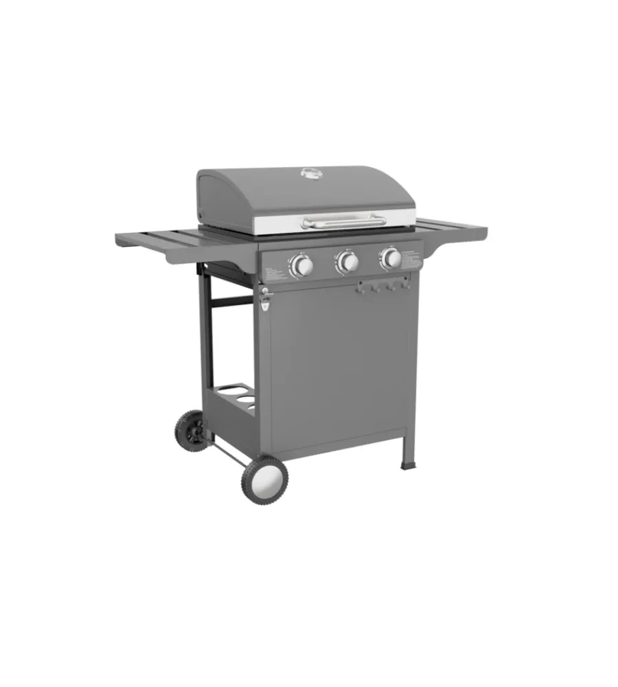 Outlet Barbecue a gas "expert" 3 bruciatori Barbecue